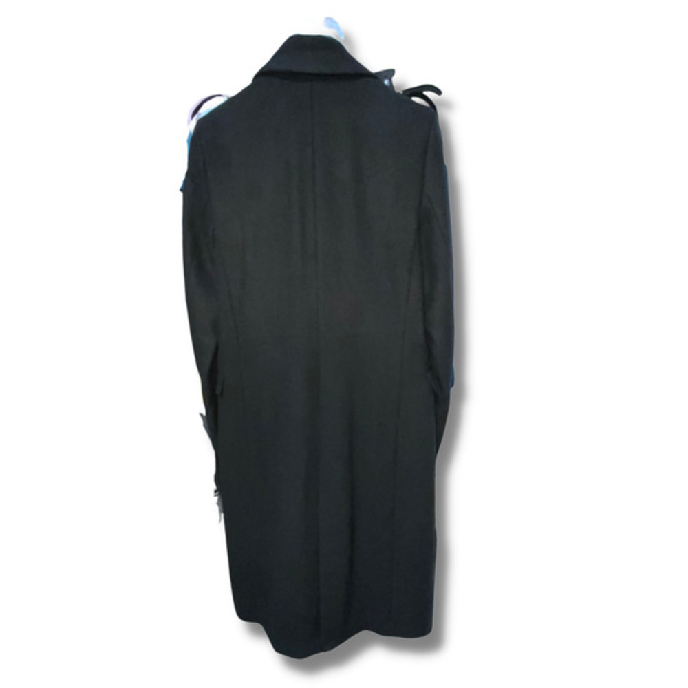 Mango Essentials 🔥Recycled Wool🔥 Double-Breasted Men's Long Trench Coat - SZ S
